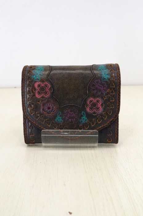ANNASUI（アナスイ） 花柄三つ折り財布 レディース 財布・ケース