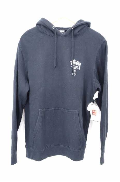 Stussy（ステューシー） バックロゴプリントプルオーバーパーカー メンズ トップス