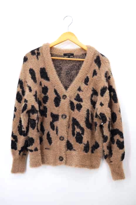 rienda（リエンダ） 20SS Leopard Shaggy Knit CD レディース トップス