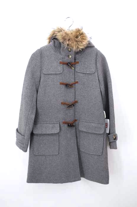 Ray BEAMS（レイビームス） 綾メルトン ショートダッフルコート レディース アウター