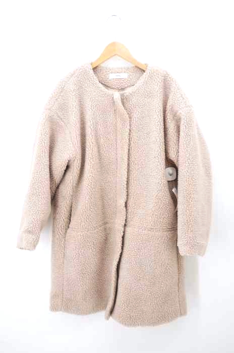 holiday（ホリデイ） 20ss ノーカラーボアコート レディース アウター
