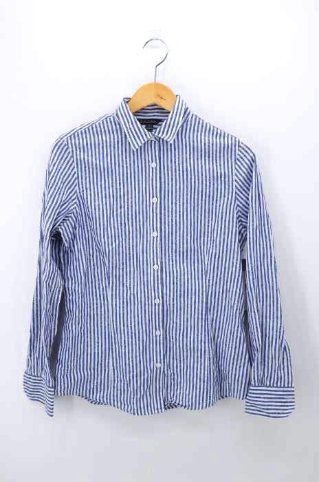 BROOKS BROTHERS(ブルックスブラザーズ) ストライプ柄 ロングスリーブシャツ レディース トップス