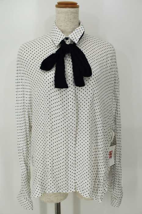 ZARA COLLECTION（ザラコレクション） ドット柄レーヨンブラウス レディース トップス