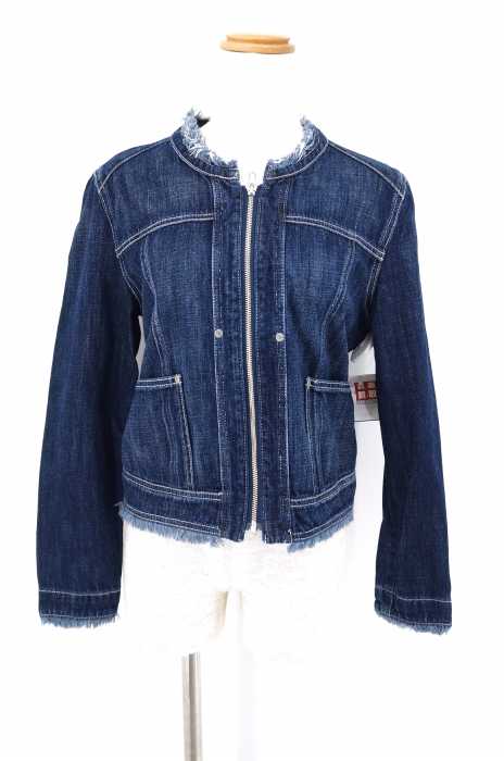 AZUL by moussy （アズールバイマウジー） デニムノーカラーGジャン レディース アウター