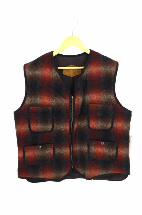 WOOLRICH（ウールリッチ） オンブレチェック ハンティングベスト