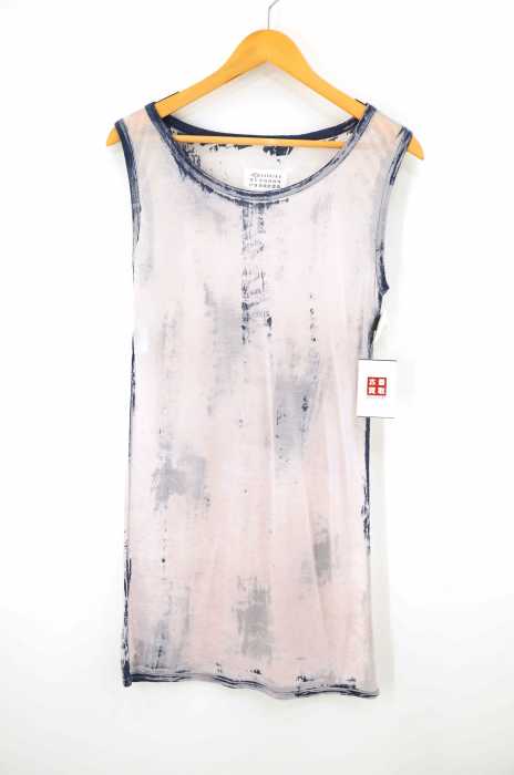 Maison Margiela （メゾンマルジェラ） ブリーチ加工タンクトップ レディース トップス