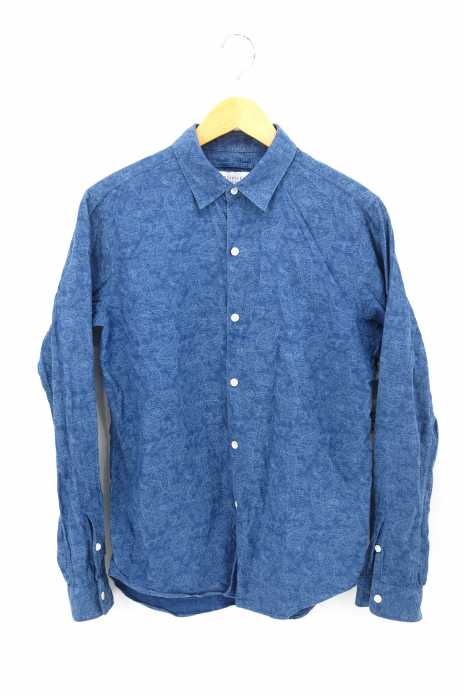 EDIFICE (エディフィス) Washed ペイズリージャガードレギュラー メンズ トップス