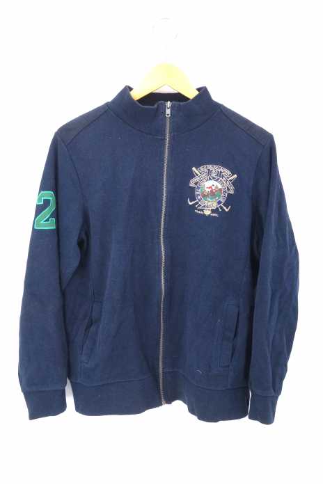 Polo by RALPH LAUREN （ポロバイラルフローレン） ジップアップ コットンニット レディース トップス