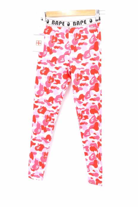 A BATHING APE(アベイシングエイプ) COLOR CAMO LEGGINGS レギンス レディース パンツ