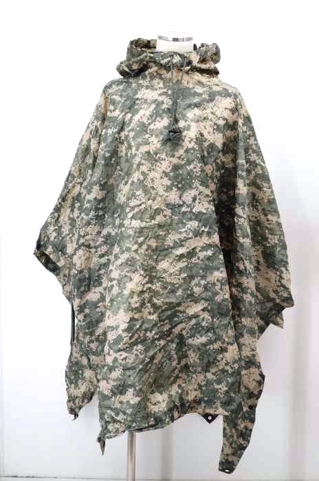 USED古着（ユーズドフルギ） デジタルカモ レインポンチョ メンズ アウター