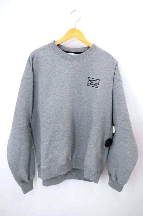 Stussy(ステューシー) 20SS U NRG BR CREW FLEECE ロゴ刺繍スウェット メンズ トップス