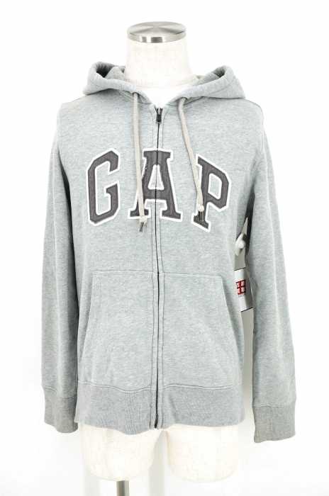 Gap (ギャップ) 裏毛ビッグロゴジップパーカー メンズ トップス