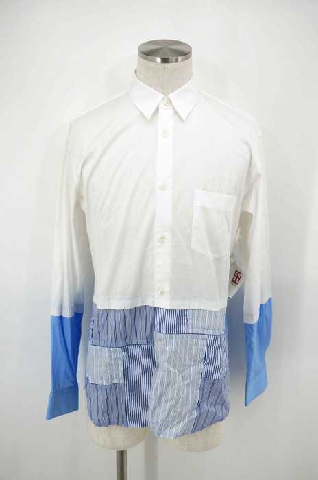COMME des GARCONS SHIRT （コムデギャルソンシャツ） Patchwork Poplin メンズ トップス