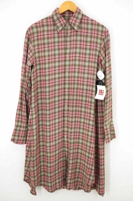 LAD MUSICIAN （ラッドミュージシャン） LONG SHIRTS チェックロングシャツ メンズ トップス
