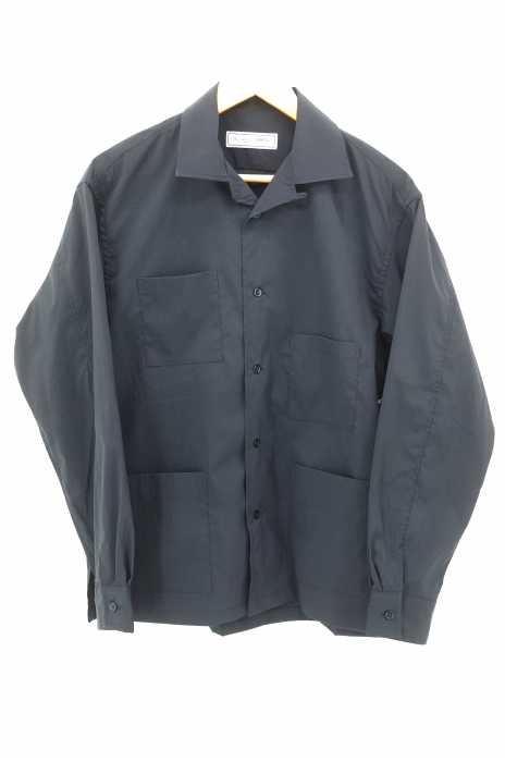 UNIVERSAL PRODUCTS （ユニバーサルプロダクツ） 19SS OPEN COLLAR L/S SHIRT メンズ トップス