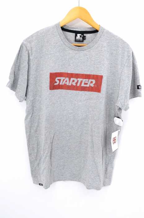 STARTER BLACK LABEL （スターターブラックレーベル） プリントクルーネックTシャツ メンズ トップス