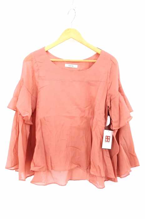 DouDou(ドゥドゥ) 19SS フレアスリーブブラウス レディース トップス