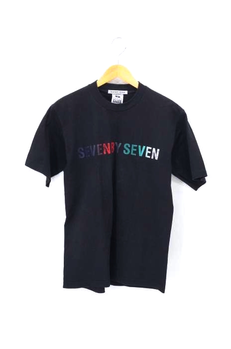 SEVEN BY SEVEN（セブンバイセブン） グラデーションロゴプリントTシャツ メンズ トップス