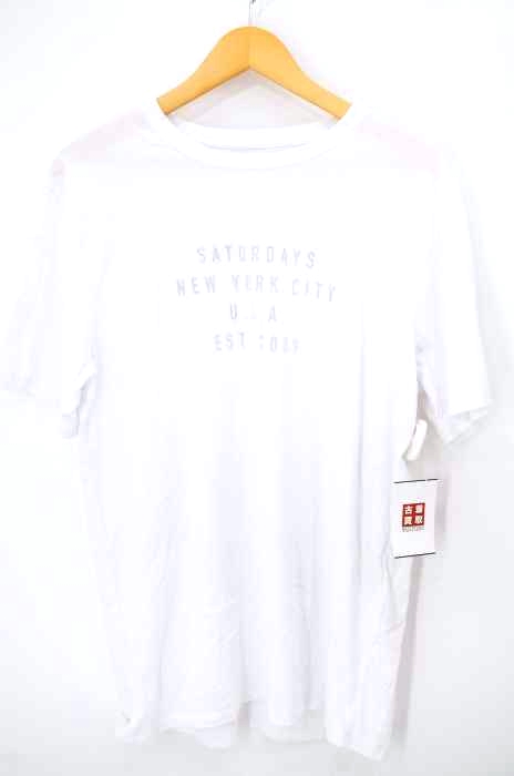 SATURDAYS Surf NYC（サタデーズサーフニューヨーク） 裏地プリントTシャツ メンズ トップス