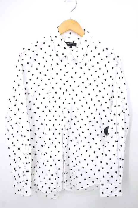 COMME des GARCONS HOMME PLUS（コムデギャルソンオムプリュス） AD2010 ドット柄長袖シャツ メンズ トップス