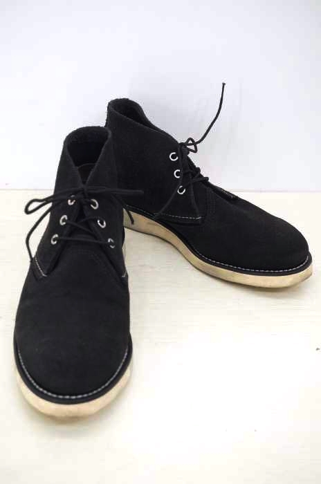 REDWING（レッドウィング） CLASSIC CHUKKA BLACK SUEDE スウェードチャッカブーツ メンズ シューズ