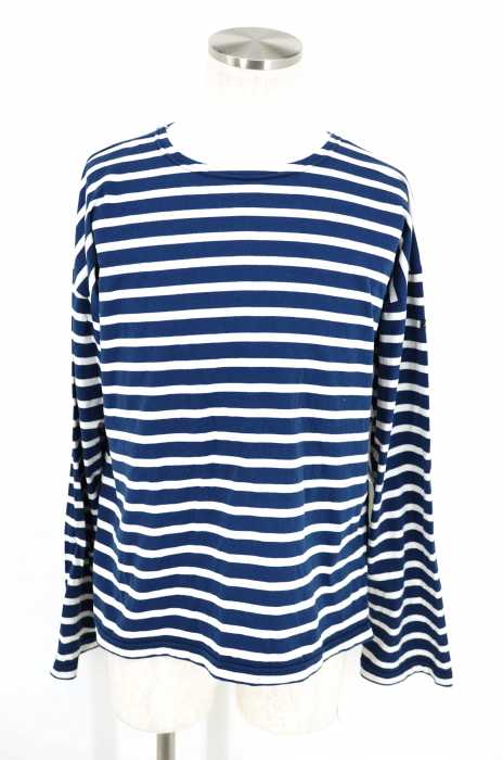 Le minor（ルミノア） クルーネックボーダーTシャツ メンズ トップス