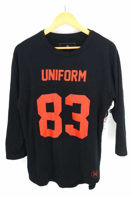 uniform experiment(ユニフォームエクスペリメント) 3/4 SLEEVE NUMBERING FOOTBALL Tシャツ メンズ トップス