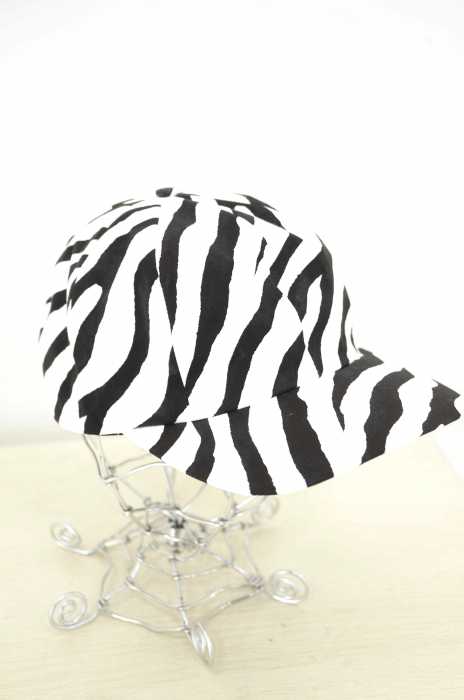 SUNSEA （サンシー） Zebra Cap/Charcoal 8パネル キャップ メンズ 帽子