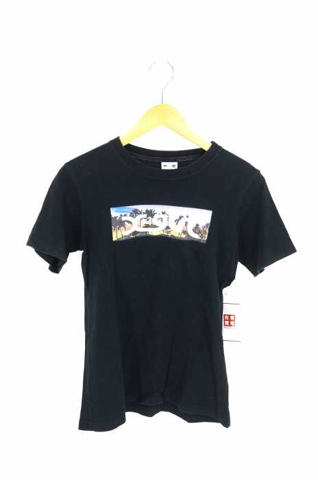 X-girl (エックスガール) プリント クルーネックTEE レディース トップス