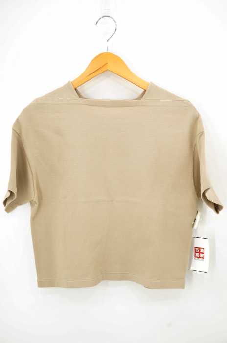 MACPHEE （マカフィー） コットンポリエステル スクエアネックプルオーバー レディース トップス