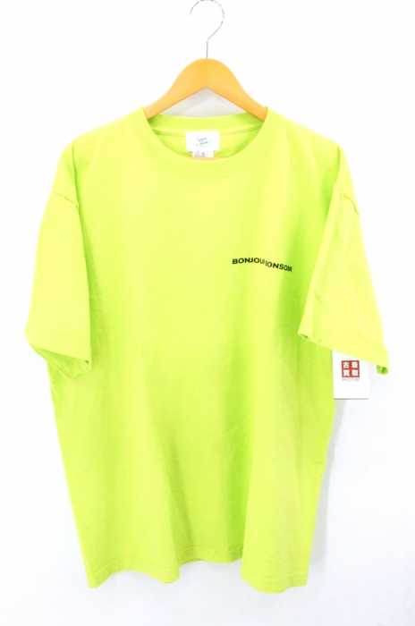 bonjour bonsoir（ボンジュールボンソワール） バックロゴTシャツ メンズ トップス