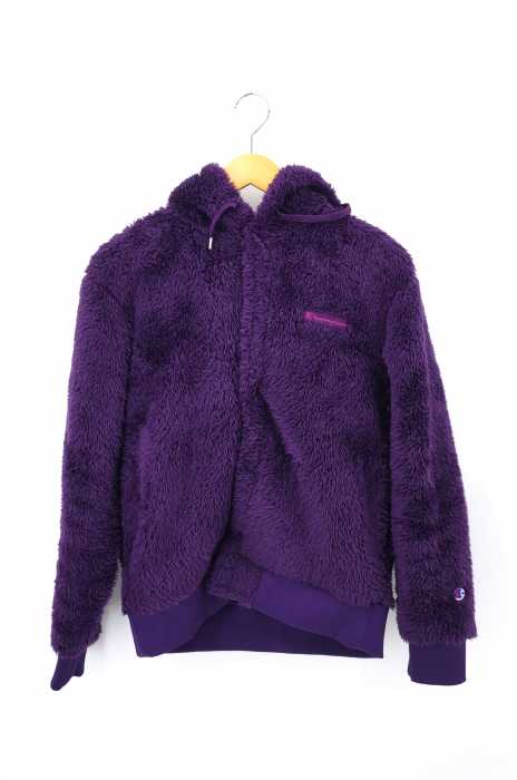 Champion （チャンピオン） スナップボタン　フリースパーカー メンズ トップス