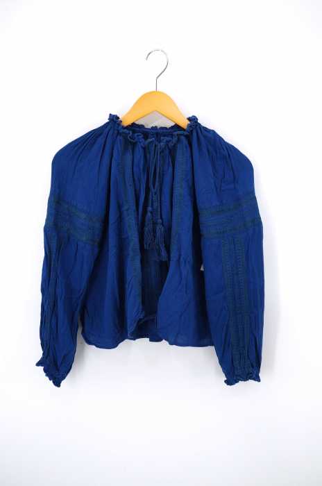 moussy (マウジー) EMBROIDERY BLOUSE レディース トップス