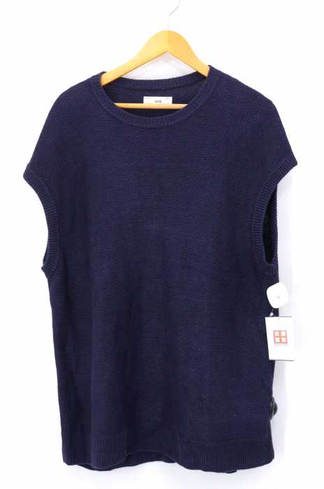 unfil(アンフィル) 19SS French Linen Honyecomb Knit Vest メンズ トップス