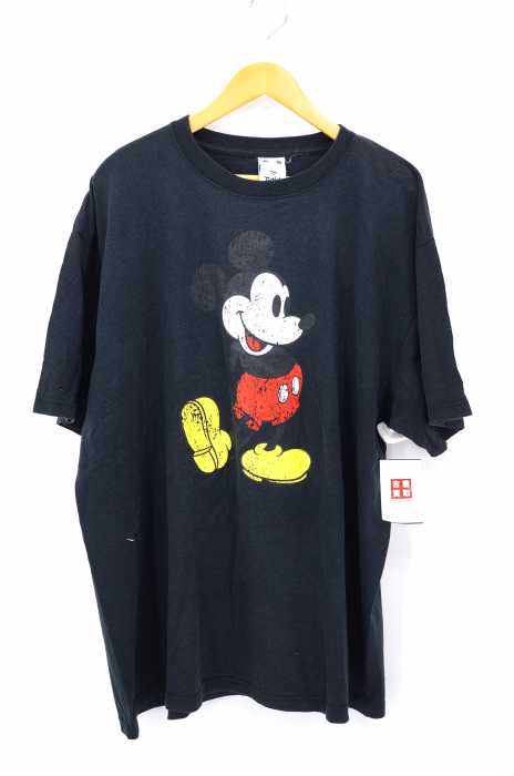 X-girl（エックスガール） USED加工 キャラクタープリントビッグTシャツ レディース トップス