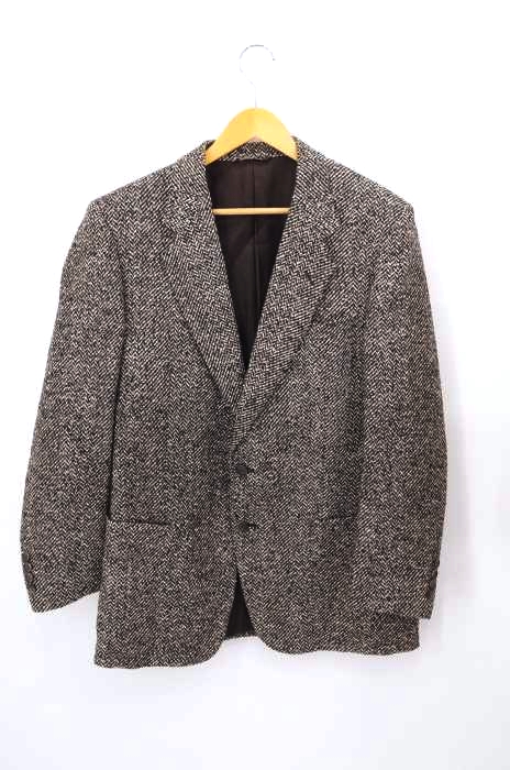 LANVIN PARIS(ランバン パリ) ウールツイード2Bテーラードジャケット メンズ アウター