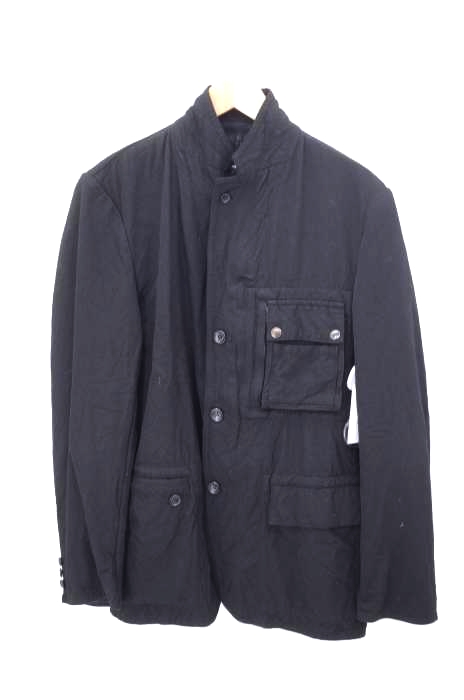 COMME des GARCONS HOMME（コムデギャルソンオム） AD2007 製品染め ウール縮絨ミリタリーテーラードジャケット メンズ アウター