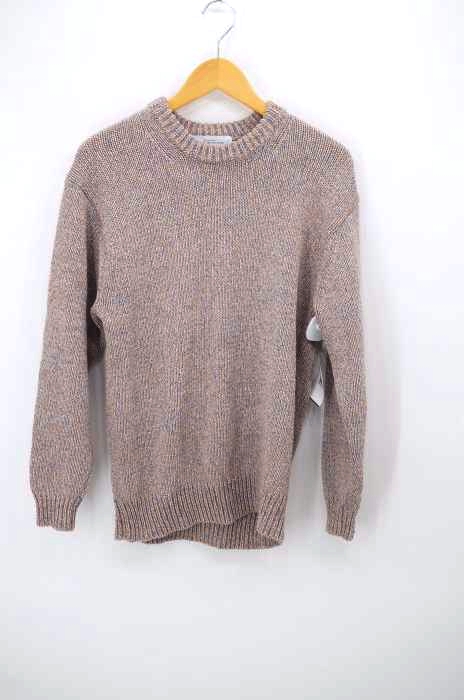 UNITED ARROWS green label relaxing（ユナイテッドアローズグリーンレーベルリラクシング） SC マルチカラー 天竺 クルーネック ニット メンズ トップス