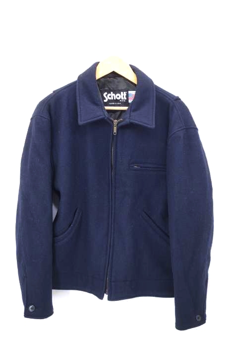 Schott NYC（ショット ニューヨーク） ウールジップアップジャケット メンズ アウター