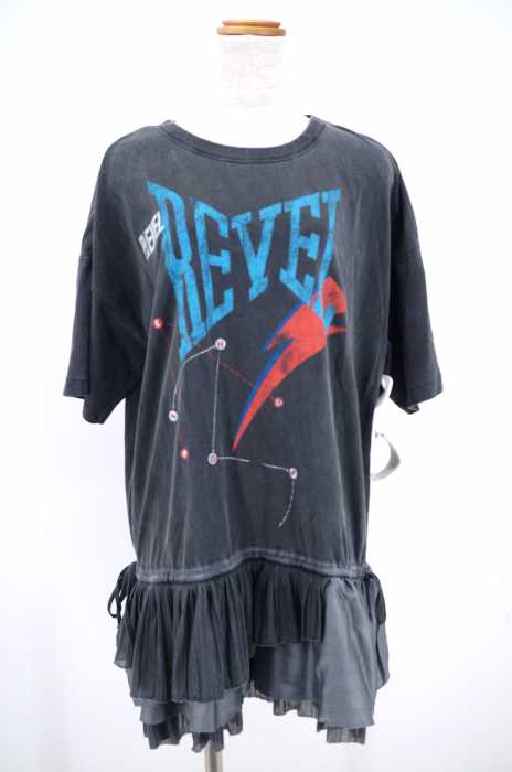 Another Edition (アナザーエディション) チュニックロックTシャツ レディース トップス
