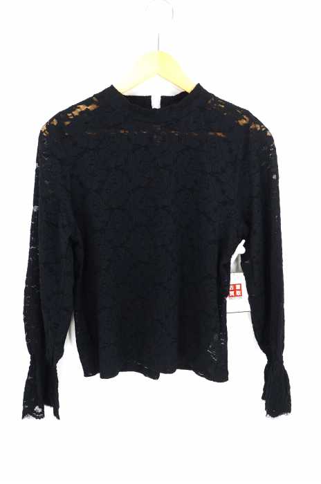 LOWRYS FARM （ローリーズファーム） ハイネック 花柄ブラウス ベルスリーブ レディース トップス