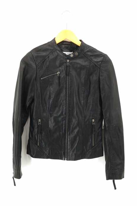 Nafnaf ナフナフ フェイクレザーシングルライダースジャケット レディース アウター ブランド古着買取販売バズストア
