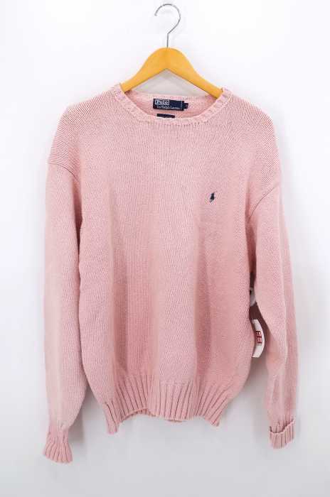 Polo by RALPH LAUREN （ポロバイラルフローレン） コットン クルーネック ニット メンズ トップス