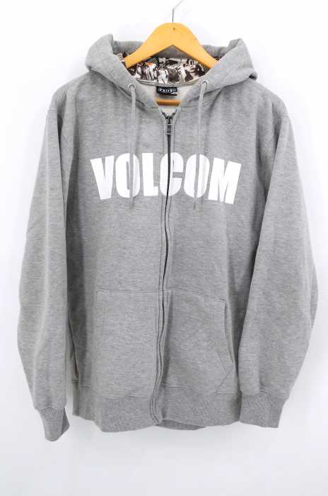 VOLCOM（ヴォルコム） 裏起毛ジップアップパーカー メンズ トップス