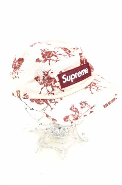 Supreme （シュプリーム） 12SS Camels Camp Cap キャメルズ ラクダ柄 キャンプキャップ メンズ 帽子