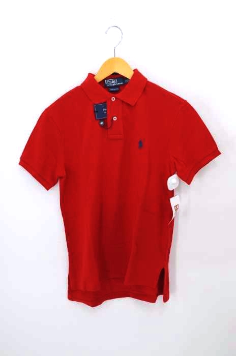 Polo by RALPH LAUREN(ポロバイラルフローレン) SLIM FIT ビックポニー刺繍ポロシャツ レディース トップス