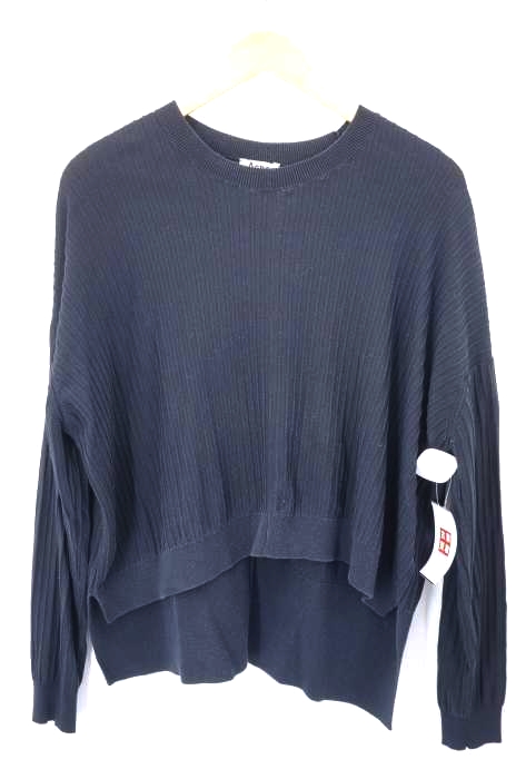 ACNE STUDIOS（アクネストゥディオズ） サイドスリット コットンリブニット レディース トップス