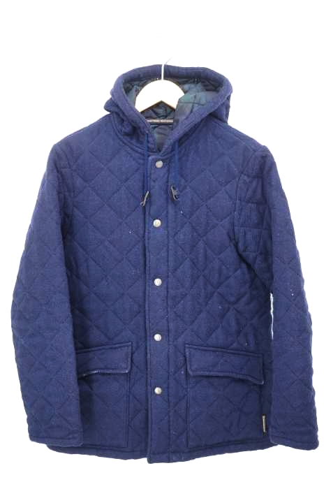 Traditional Weatherwear（トラディショナルウェザーウェア） ウールキルティングフーデッドジャケット メンズ アウター