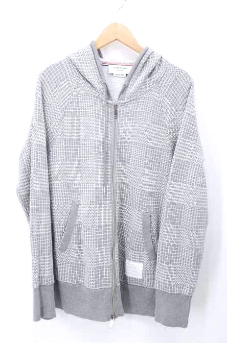 THOM BROWNE(トムブラウン) Houndstooth Printed Hoodie 総柄 THOM BROWNE(トムブラウン) Houndstooth Printed Hoodie 総柄