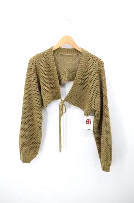 Ray BEAMS(レイビームス) 21SS メッシュ 2way アーム ボレロ レディース トップス